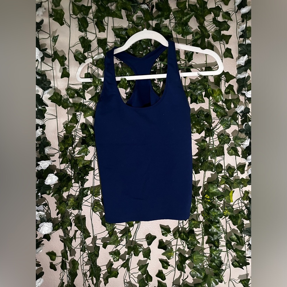 BLUE TANK TOP